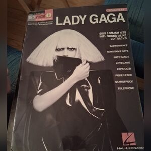 Hal Leonard Lady Gaga Pro Vocal Book